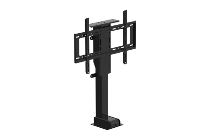 Soporte de TV oculto de un solo motor